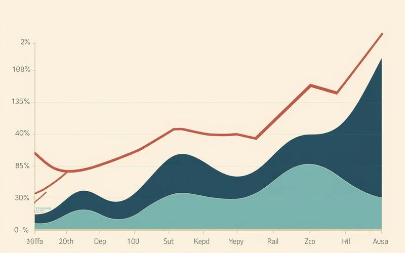 Chart of repayment exposure by exit month for upfront vs. prorated concessions