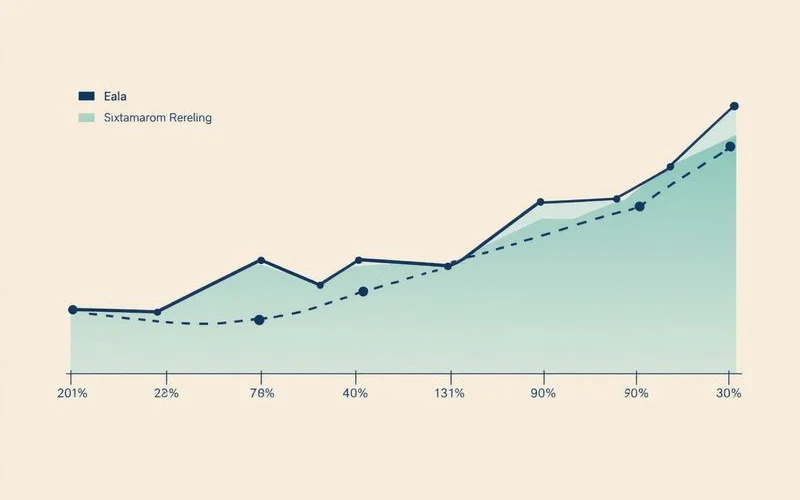 Line chart of Austin apartment deliveries in 2024, 2026, and 2027 projected