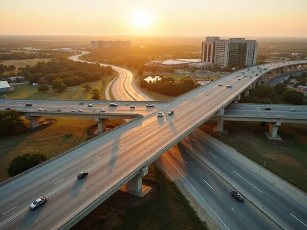 MoPac and Parmer Lane interchange in north Austin
