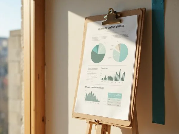 Move-in condition form on a clipboard in a new apartment