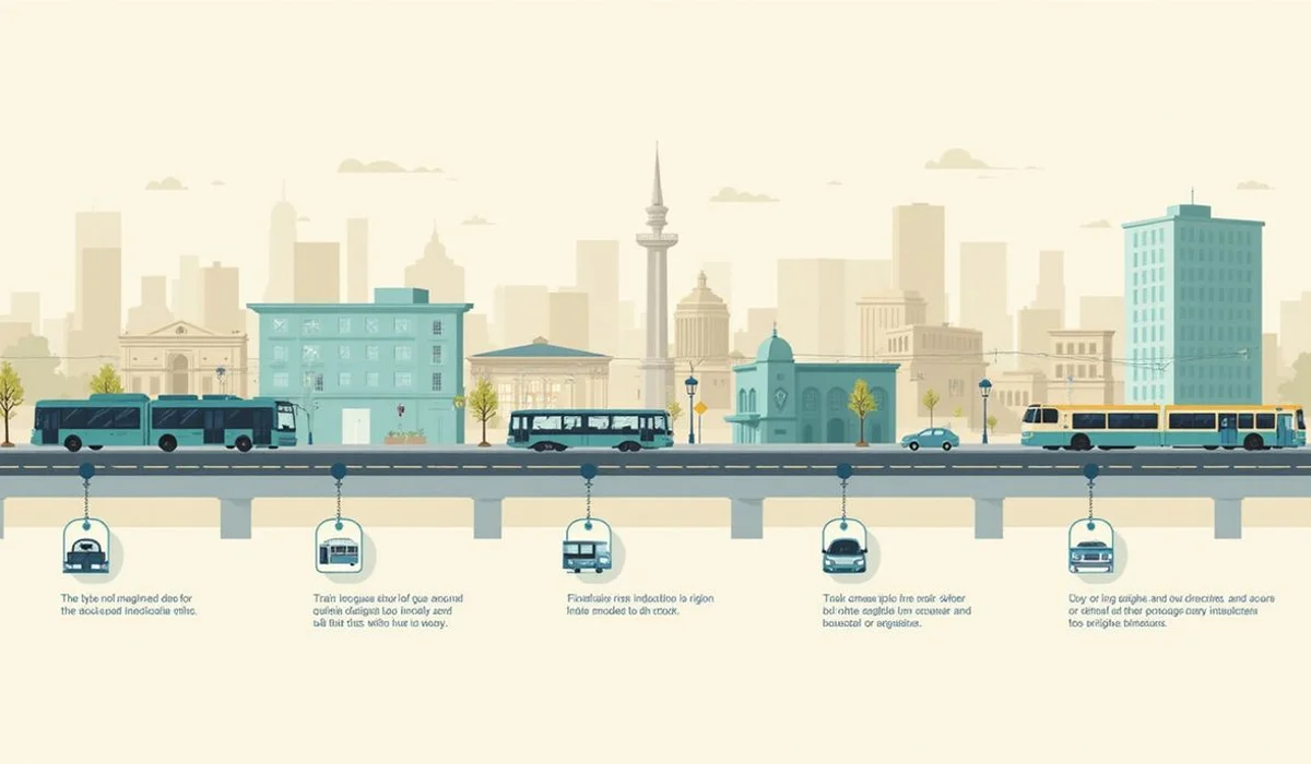 Transit timeline from 2026 frequency change to the 2033 light rail target